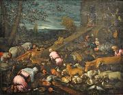 Jacopo Bassano Entry into the Ark oil on canvas